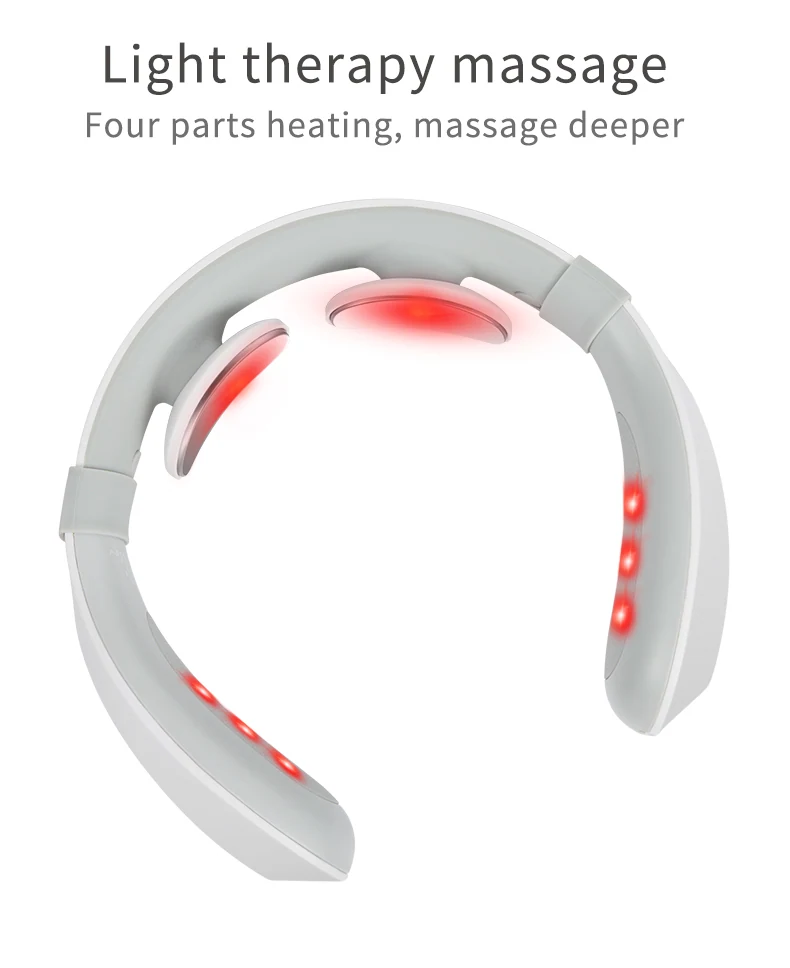 TENS Pulse Neck Massager with heat: AMJ-NM03, view 3