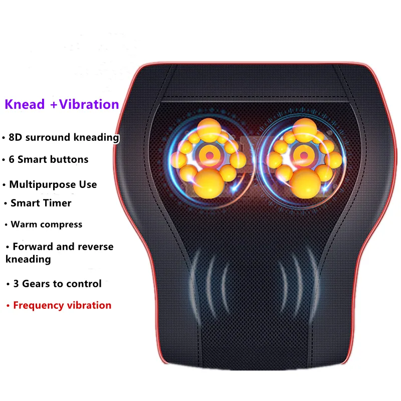 Vibration Shiatsu Massage Pillow, view 3