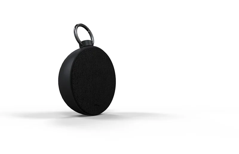 D28F Hanging Outdoor Bluetooth Speaker With Carabiner - side view