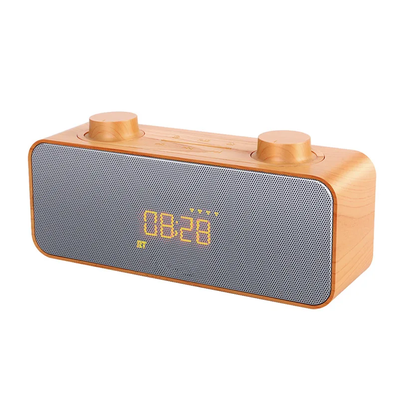L9 Stereo Desktop Bluetooth Speaker With FM Radio And Clock - colour range