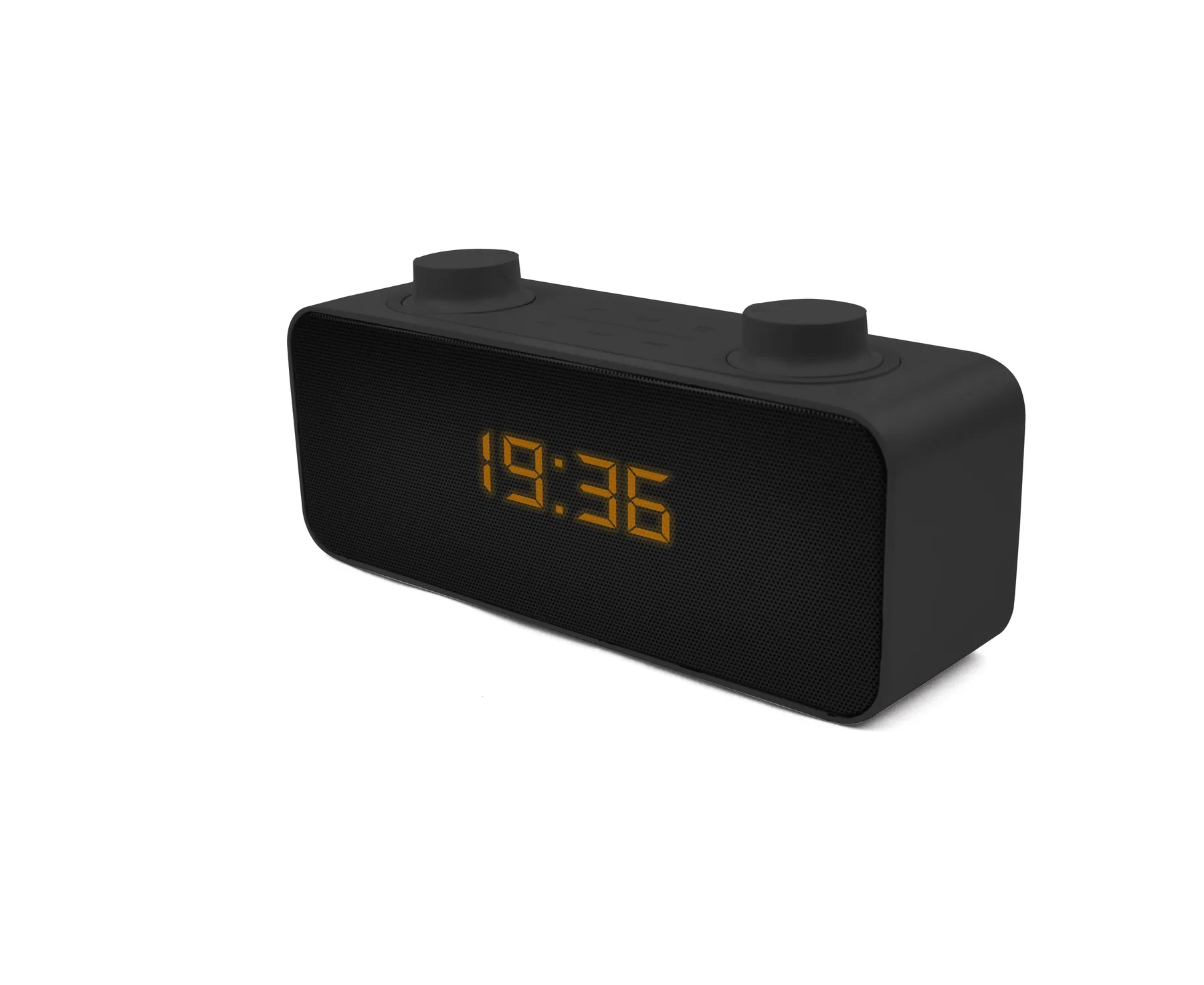 L9 Stereo Desktop Bluetooth Speaker With FM Radio And Clock - product photo