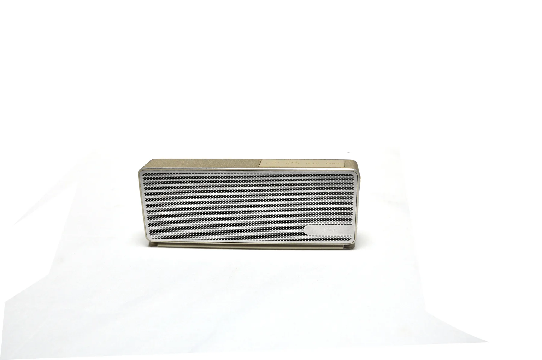 M59 Stereo Bluetooth Speaker With Built-In Power Bank - angled view