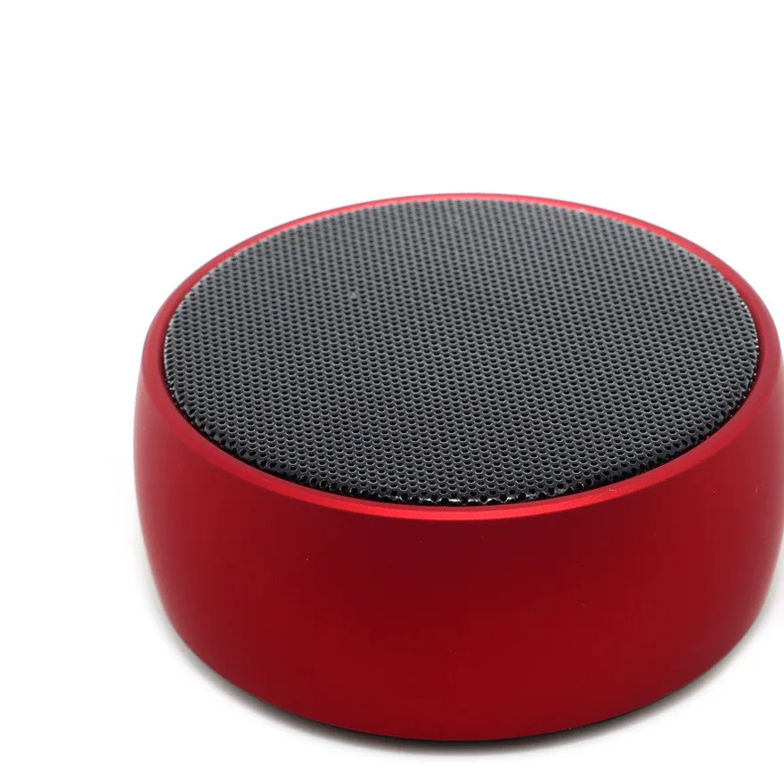 BS01 Metal Mini Bluetooth Speaker With Line-In - angled view