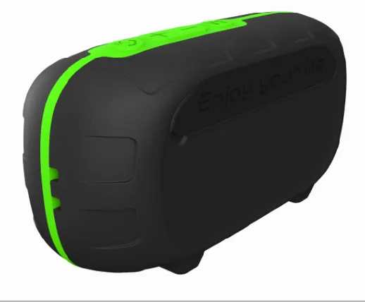 BS100 IPX5 Outdoor Bluetooth Speaker 1200mAh - angled view