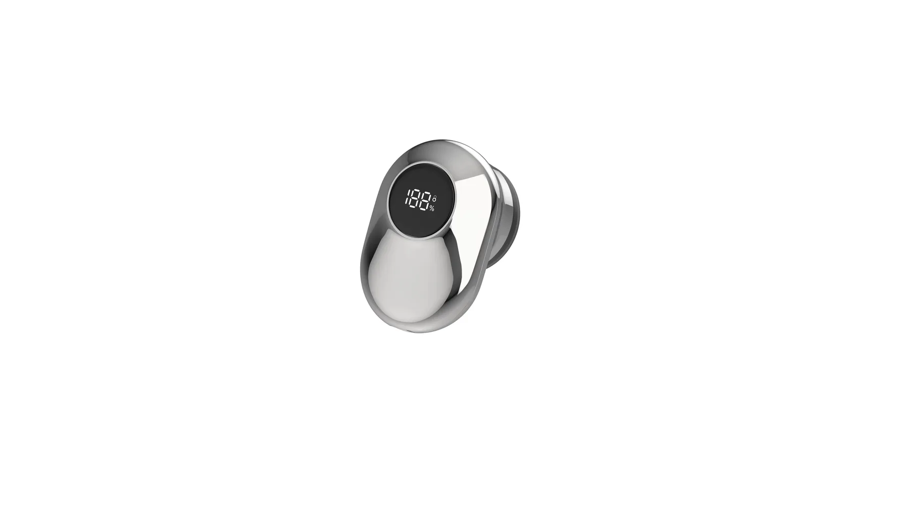 D01 Mini Electric Shaver With IP67 Rating And Power Display - detail view