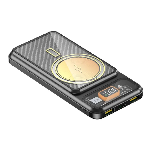 FL-PB002 Translucent Magnetic Wireless Power Bank 20000mAh - product photo