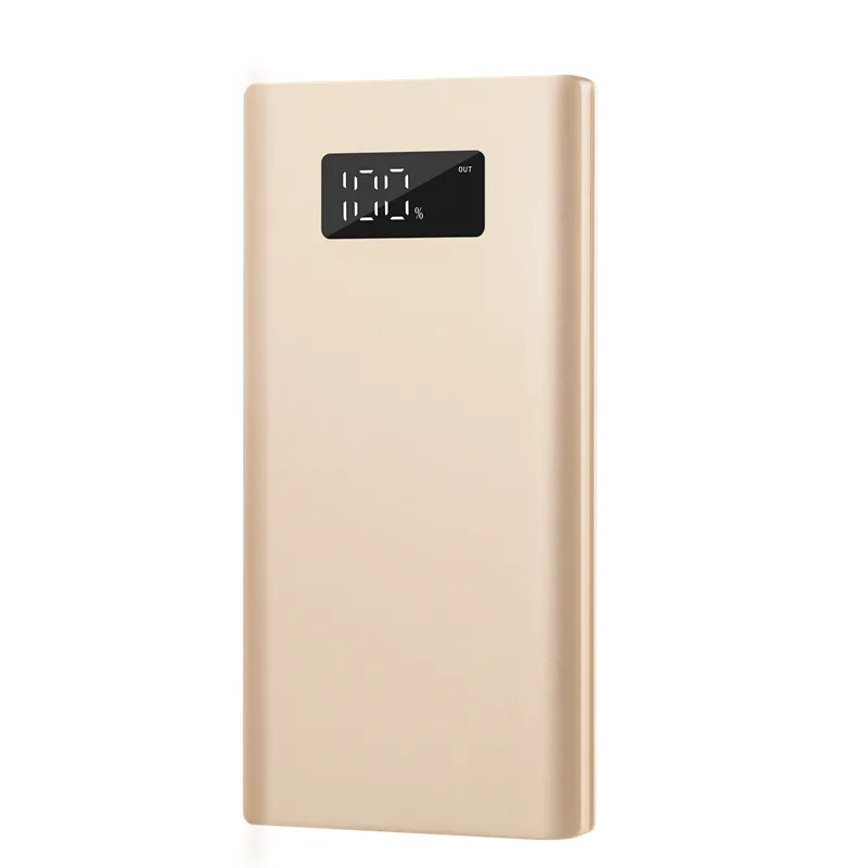 FL-P006 Dual Port Aluminium Power Bank 10000mAh - angled view