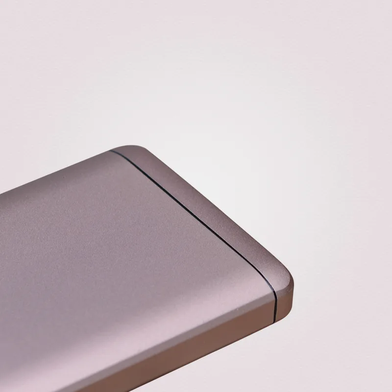 FL-P007 Dual USB Aluminium Power Bank 10000mAh - detail view