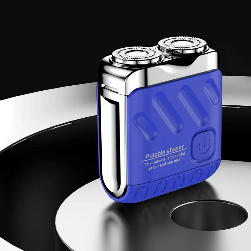 R-12 Portable Electric Razor With 9000rpm Motor - side view