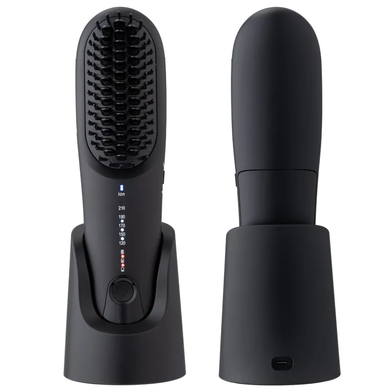 QS138 Cordless Hair Straightener Brush