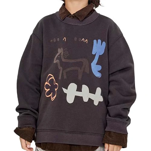 Kids' pullover by Tanbei Garments, front view