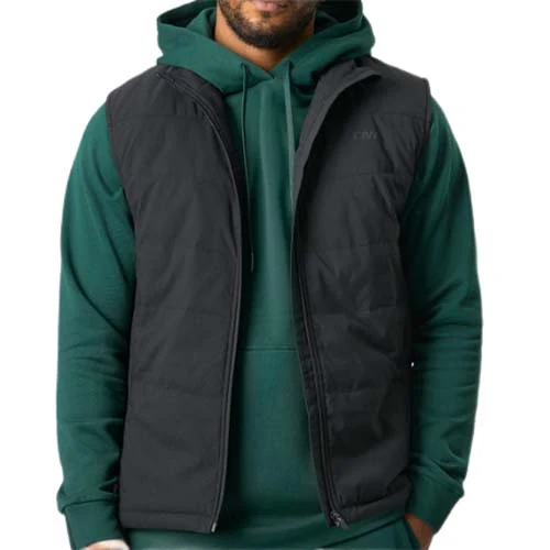 Men's vest by Tanbei Garments, front view