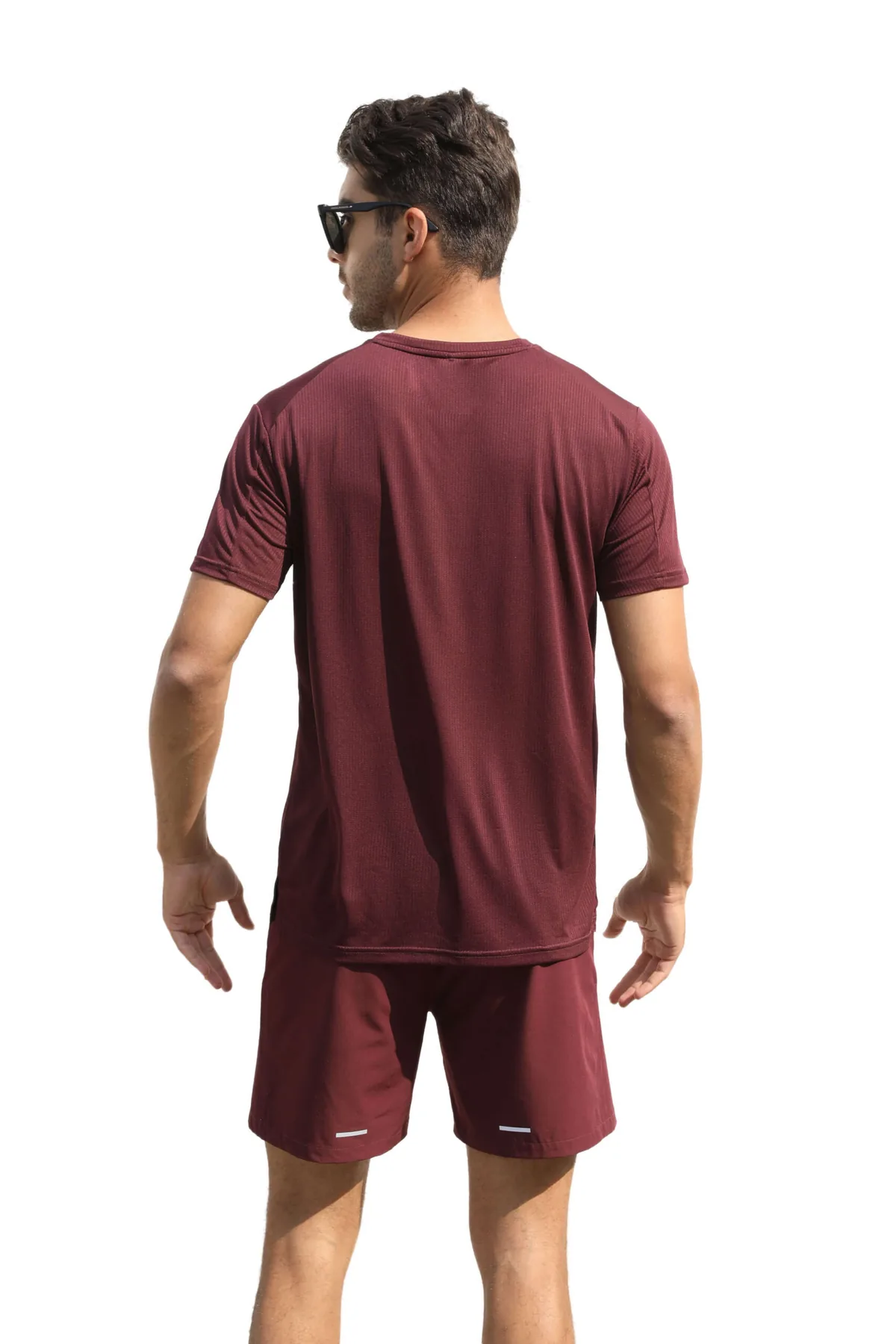 Men's t-shirt by Tanbei Garments, flat view