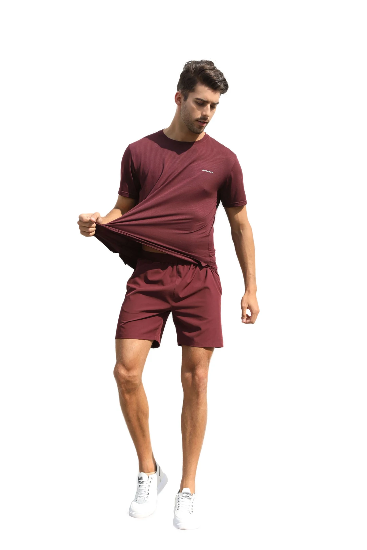 Men's t-shirt by Tanbei Garments, detail view