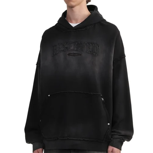 Men's hoodie manufactured by Tanbei Garments in Yiwu