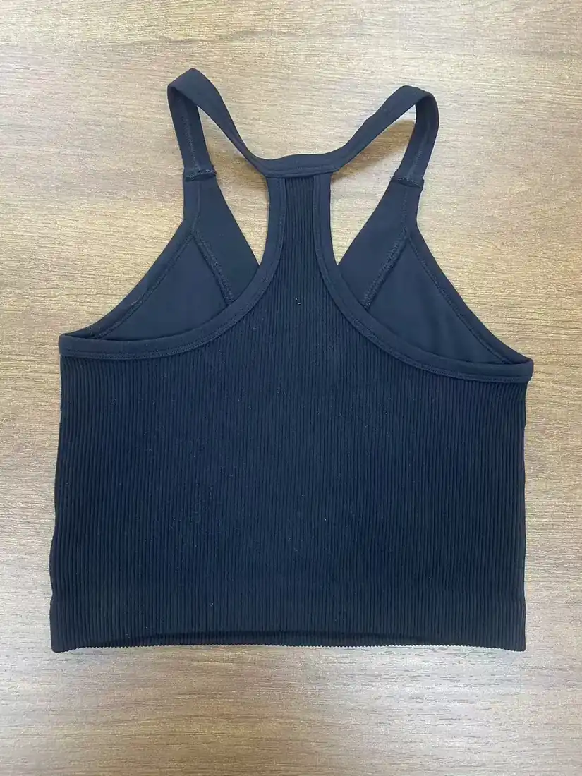 Women's tank by Tanbei Garments, back view