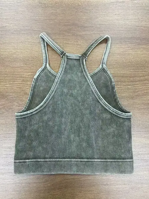 Women's tank by Tanbei Garments, back view