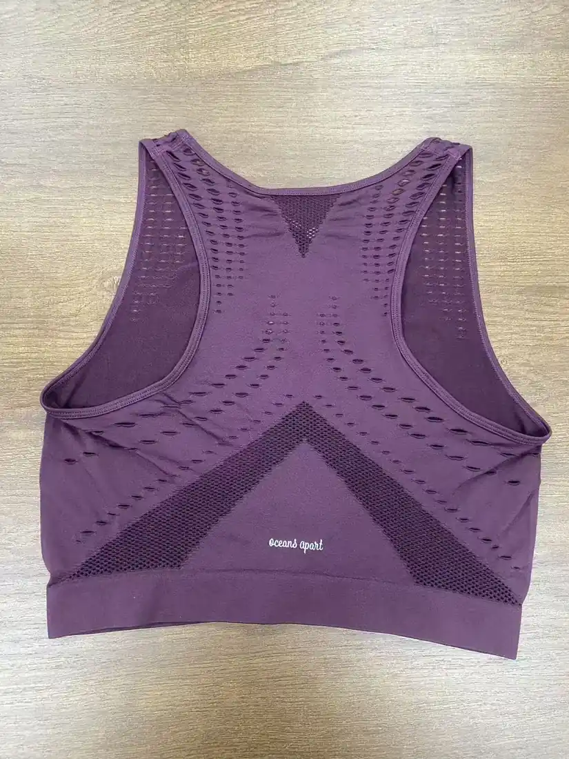 Women's tank by Tanbei Garments, back view