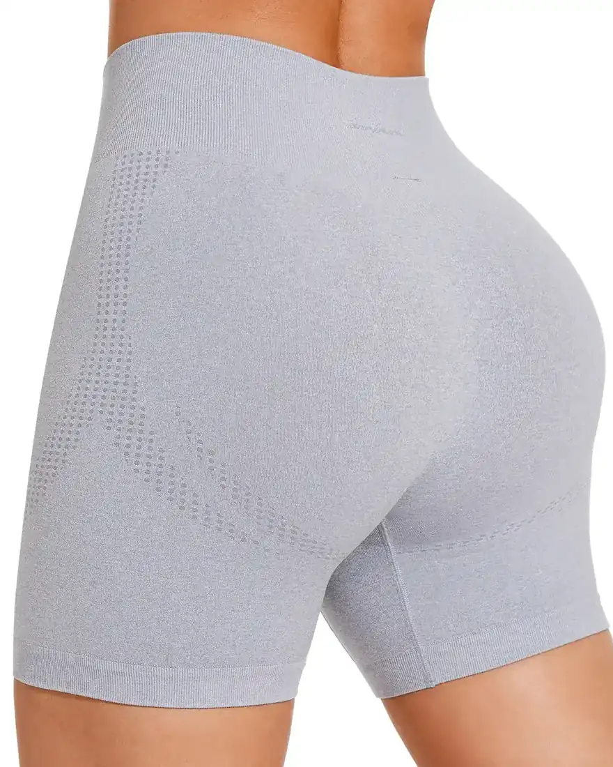 Women's biker shorts by Tanbei Garments, styled view