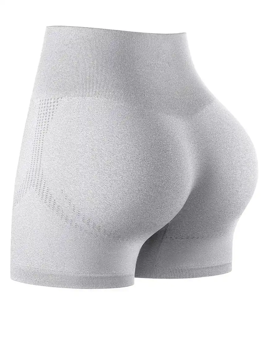 Women's biker shorts by Tanbei Garments, front view
