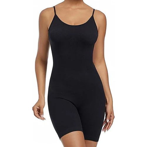 Women's jumpsuit by Tanbei Garments, front view