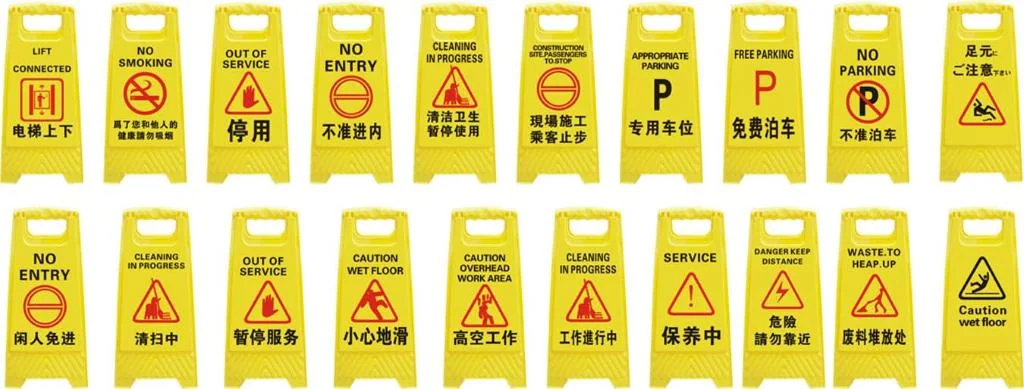 TS-Y5A - Warning Caution Sign by Team Smart