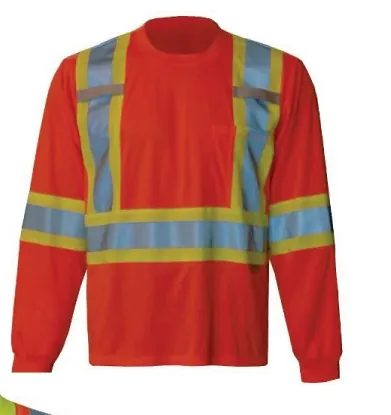 TS-LS03 High Visibility Long Sleeve Shirt