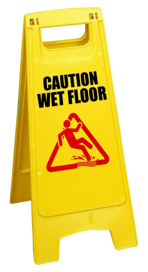 TS-Y5B - Yellow Warning Sign by Team Smart