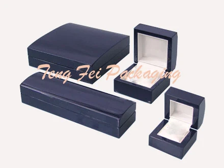 WB-700 Series Navy Lacquer Wood Box by Teng Fei Packaging — lacquered wood jewelry box