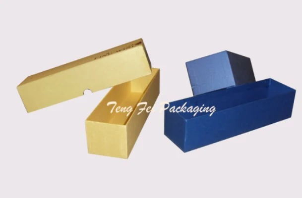 CB-3 Single-Bottle Sleeve Box by Teng Fei Packaging — rigid card & paper wine box
