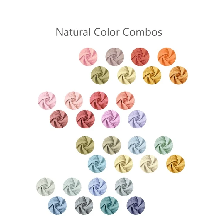 Soft Cotton Crepe Bandana Baby Drool Bibs