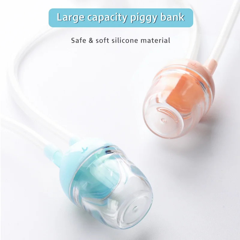 Aspirator with the silicone tube extended, showing the smooth inner surface