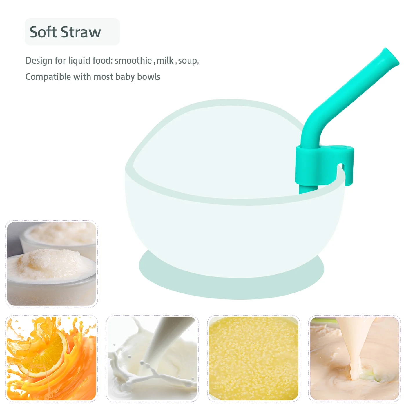 Spoon and fork with removable silicone handle covers, showing grip and safety