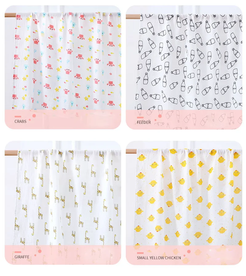 Close-up of the floral pattern on the bamboo cotton fabric, showing texture