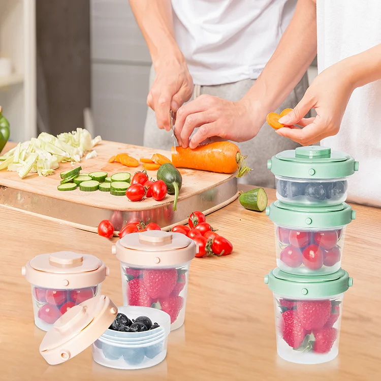 Baby Food Storage Box Layered