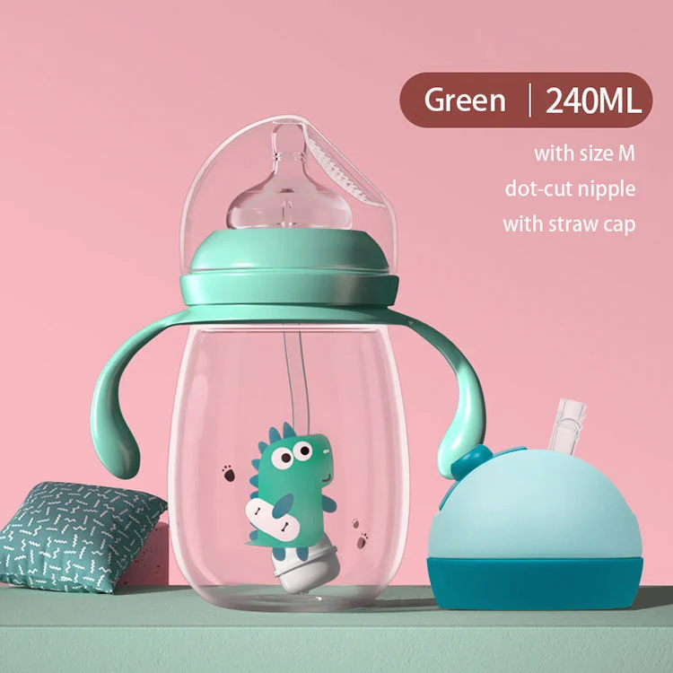 Close-up of the breast-like silicone nipple and matte surface on the bottle