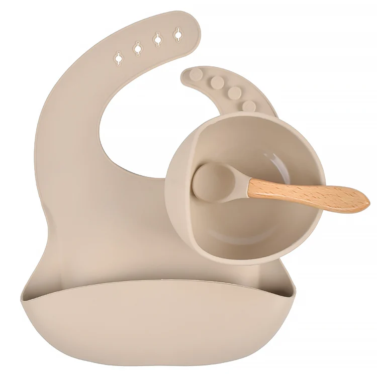 Close-up of the suction cup base on the bowl, with air release vent visible