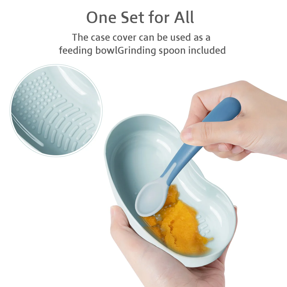 Close-up of the embedded silicone seal in the lid
