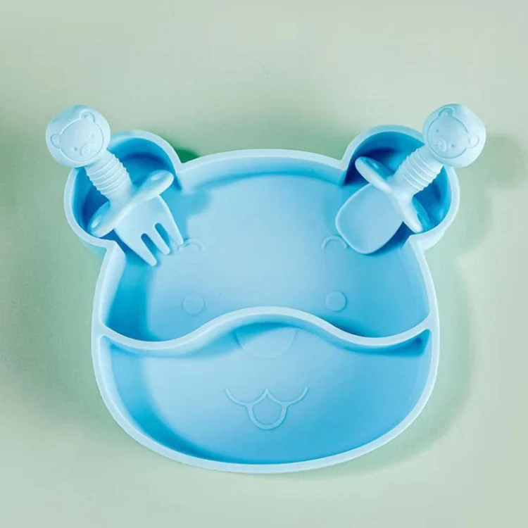 Close-up of the suction base on a smooth table surface