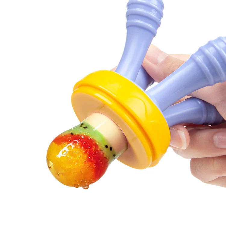 Close-up of the textured surface designed for gum stimulation
