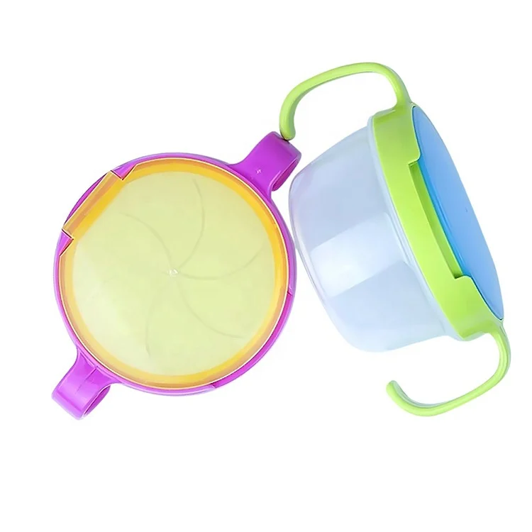 Snack container packed in OPP bag, showing the single package size