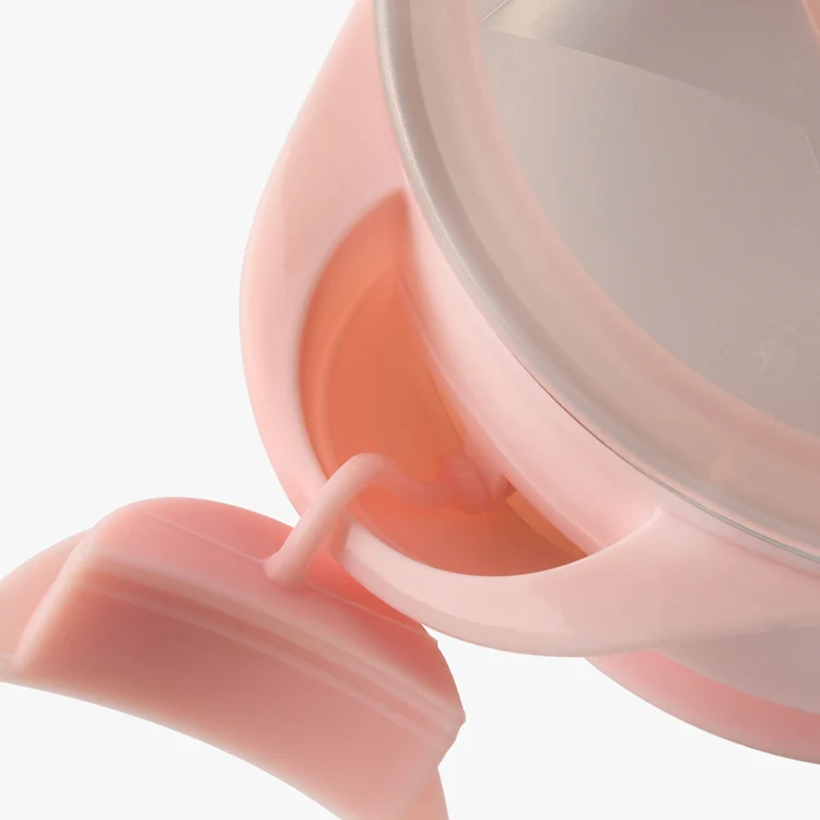 Baby spoon and fork with anti-skid design and smooth edges