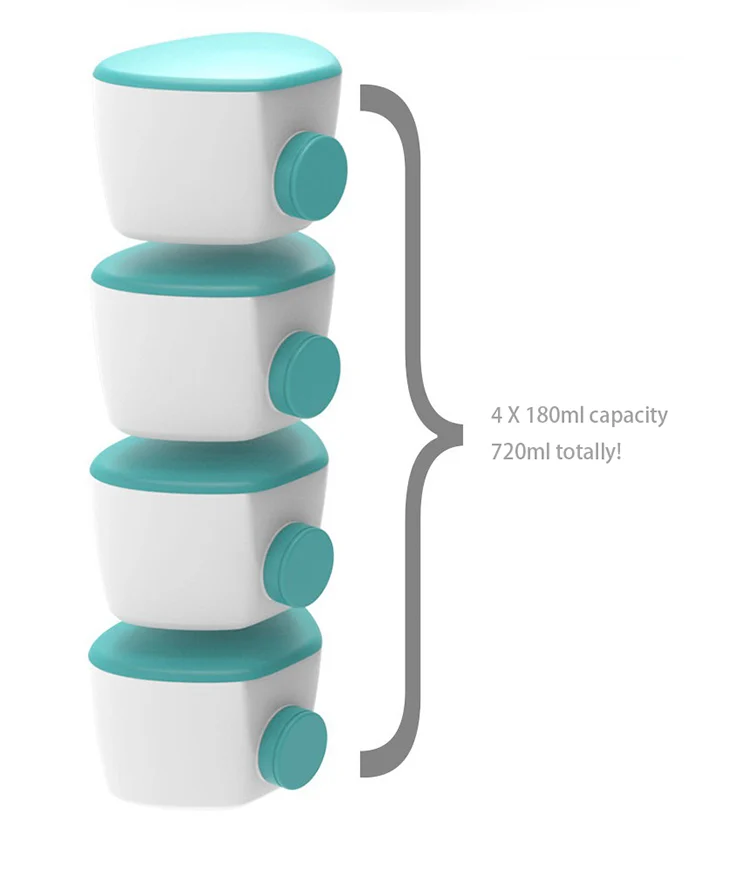 Dispenser packed in a colour box with brand logo visible