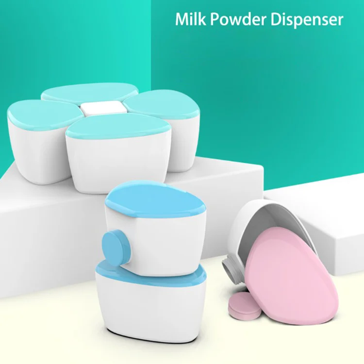 Clover baby portable large capacity Plastic milk powder dispensing box