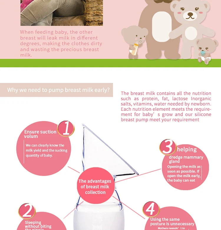 Breast pump single manual breast pump