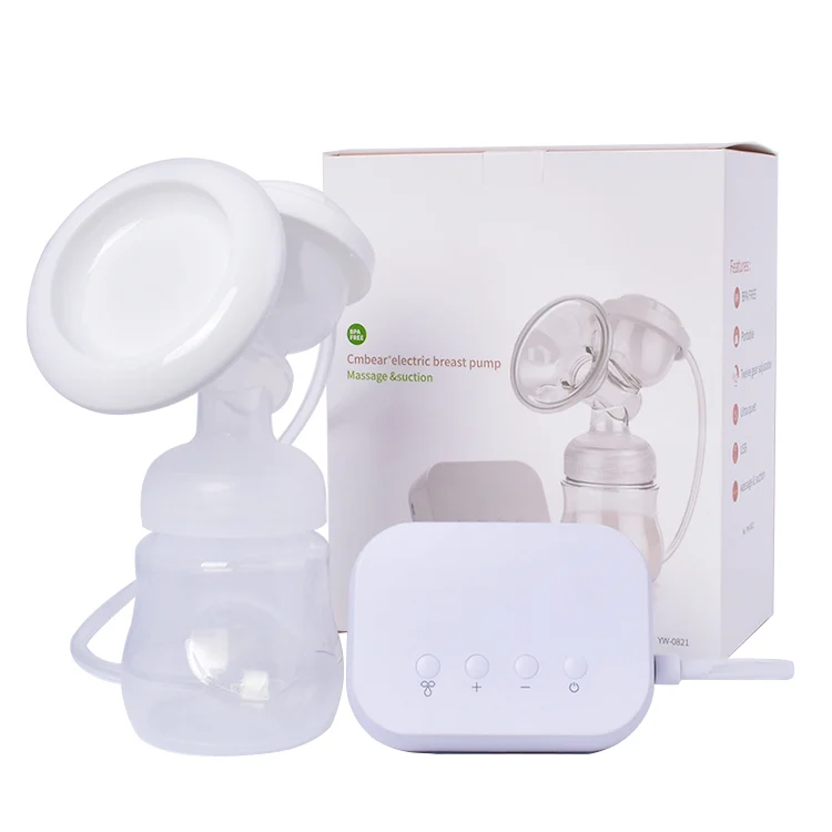 Automatic comfort 12 levels adjustable single personal portable breast pump