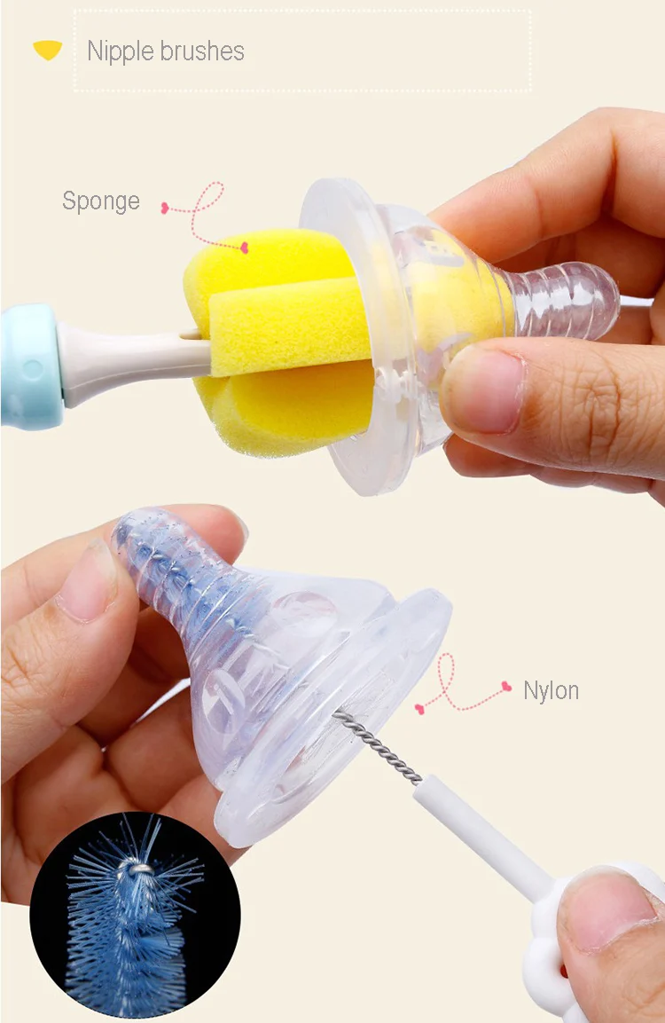 brushes 7 in 1 bottle cleaner brush kit
