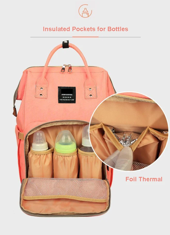 Durable multi-function waterproof travel baby Care Diaper Bag Backpack