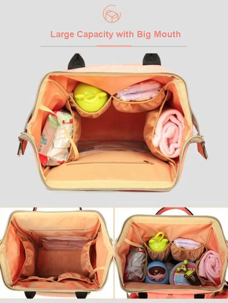Durable multi-function waterproof travel baby Care Diaper Bag Backpack