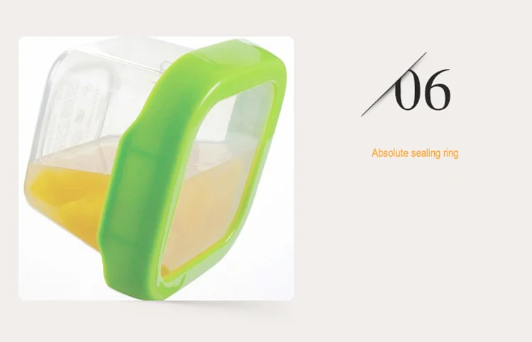Plastic BPA Free Leak Proof Baby Food Storage Containers